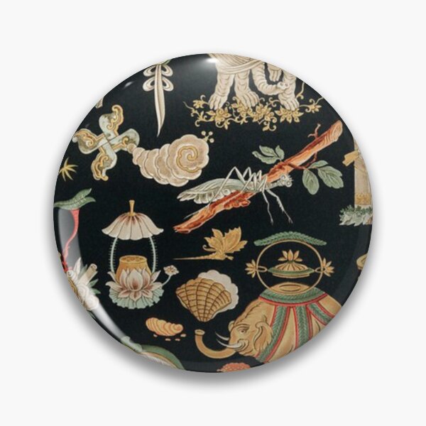 Item preview, Chinois — Chinese Decorative Objects Vintage Chromolithograph designed and sold by LouDSarG.