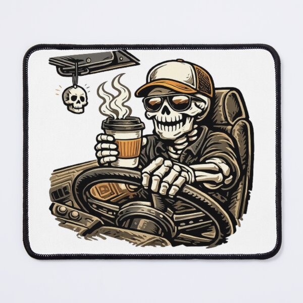 Item preview, Road Skull Coffee Cruise designed and sold by NoriudaR.