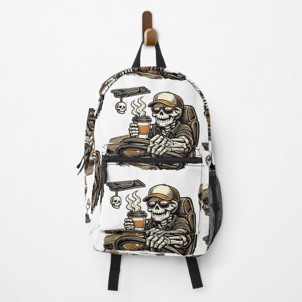 Item preview, Road Skull Coffee Cruise designed and sold by NoriudaR.
