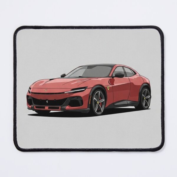 Item preview, Ferrari Purosangue Luxury Supercar Retro Polaroid Aesthetic Art designed and sold by Motorline44.