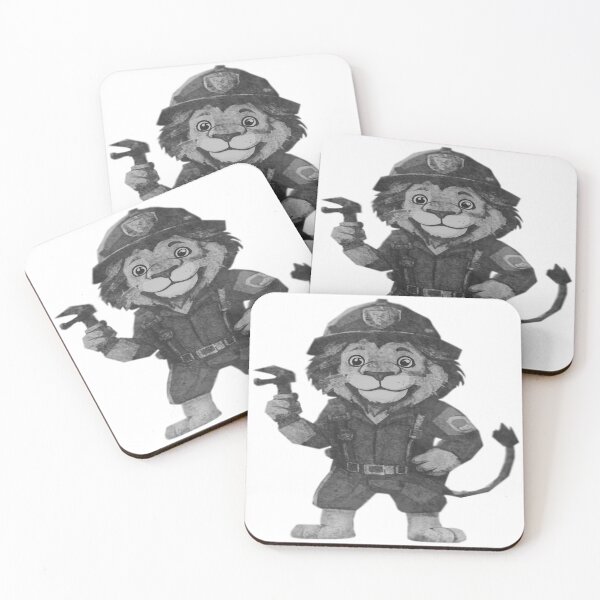 Item preview, Lion Firefighter designed and sold by kinpirks.