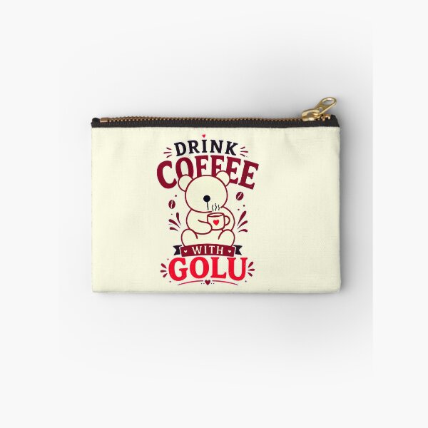 Item preview, Drink Coffee With Golu Cute Bear designed and sold by Anjonn Vibes Designs.