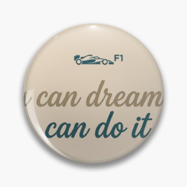 Item preview, F1 Dream It Do It Quote Print designed and sold by ticzla95.
