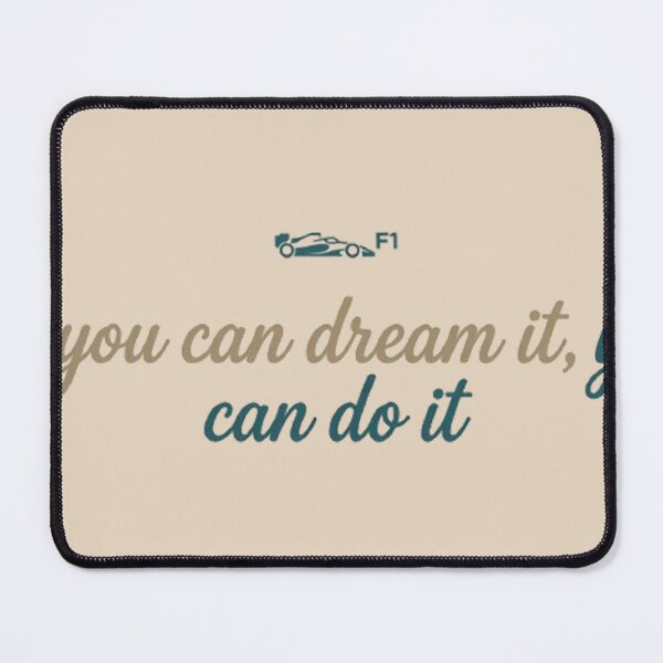 Item preview, F1 Dream It Do It Quote Print designed and sold by ticzla95.