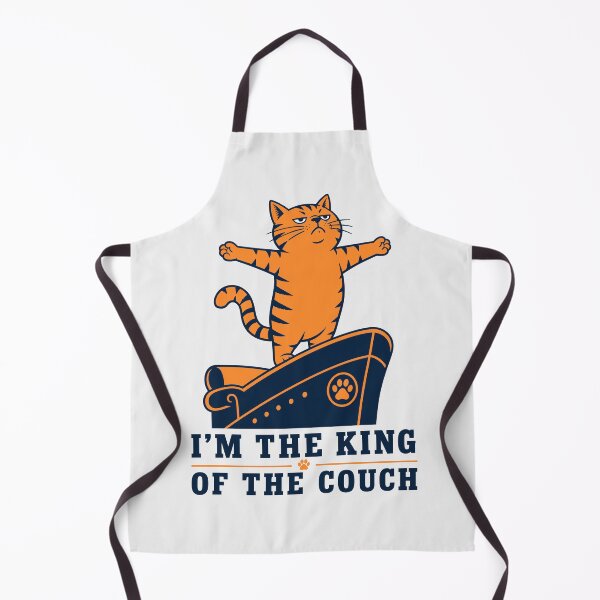 Item preview, Diseño de gato rey del sofá designed and sold by Pop Rewind HQ.