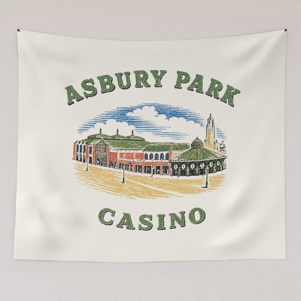 Item preview, Vintage Asbury Park Casino Souvenir Shirt Graphic designed and sold by Tonyv773.