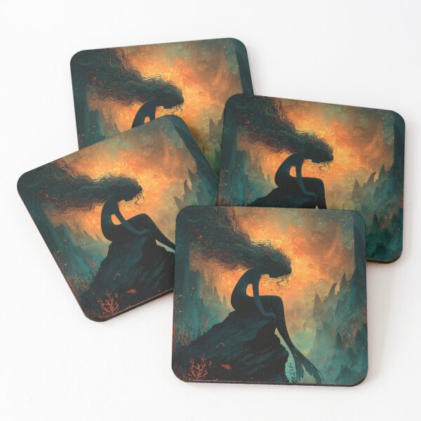 Item preview, Mermaid Beneath the Silent Depths designed and sold by NordicDreams.