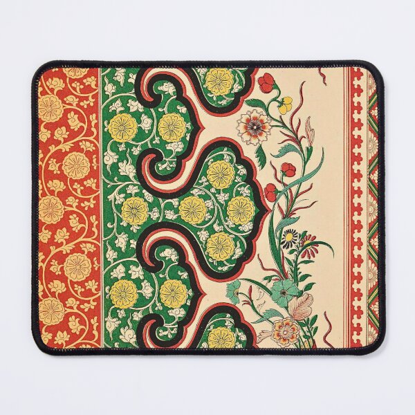 Item preview, Qian Long — Chinese Decorative Border in Red, Green and Gold designed and sold by LouDSarG.