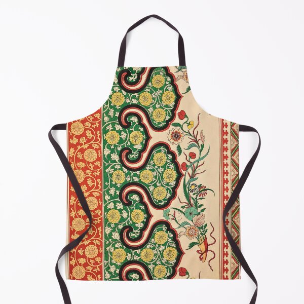 Item preview, Qian Long — Chinese Decorative Border in Red, Green and Gold designed and sold by LouDSarG.