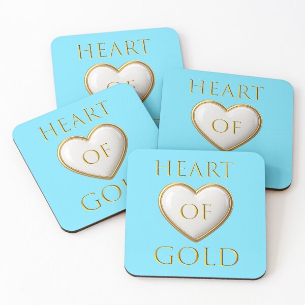 Item preview, Heart of Gold Elegant Typography Design Gold designed and sold by Mauswohn.