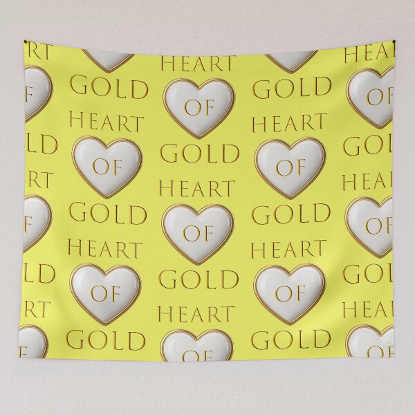 Item preview, Heart of Gold Elegant Typography Design Gold designed and sold by Mauswohn.