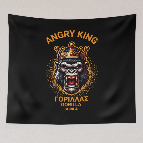 Item preview, Angry King Gorilla designed and sold by wildforcedesign.