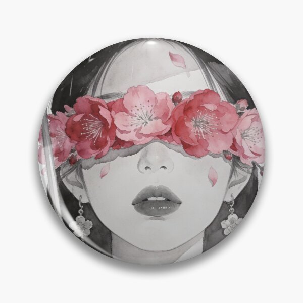 Item preview, "The Secret of the Inner Garden: Romantic Poster with Flowers and Umbrella" designed and sold by  BoomPoster.