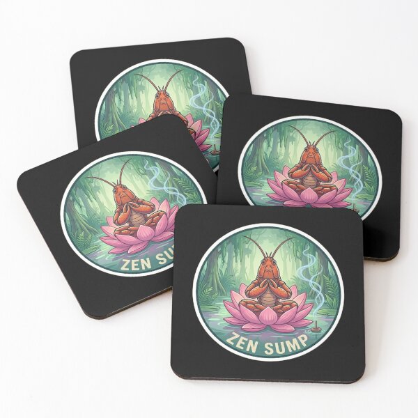 Item preview, Zen Sump Meditator - Yoga Crawfish Meditation Mindfulness designed and sold by nbg2012.