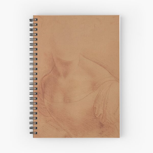 Item preview, The Bust of the Madonna by Leonardo da Vinci Renaissance Drawing Print designed and sold by artofuniverse.