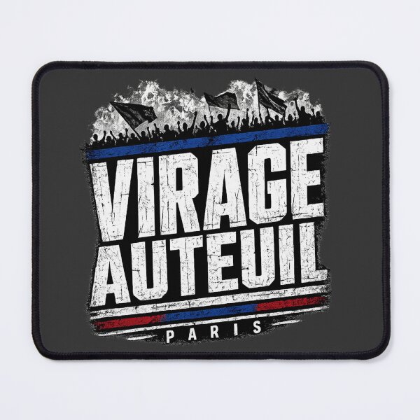 Item preview, Virage Auteuil Paris T-shirt – Fan-friendly design for the stands designed and sold by DreamInk Studio.