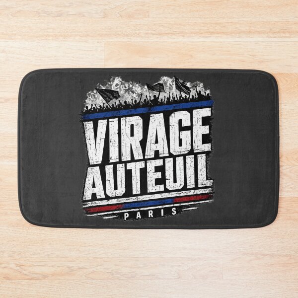 Item preview, Virage Auteuil Paris T-shirt – Fan-friendly design for the stands designed and sold by DreamInk Studio.
