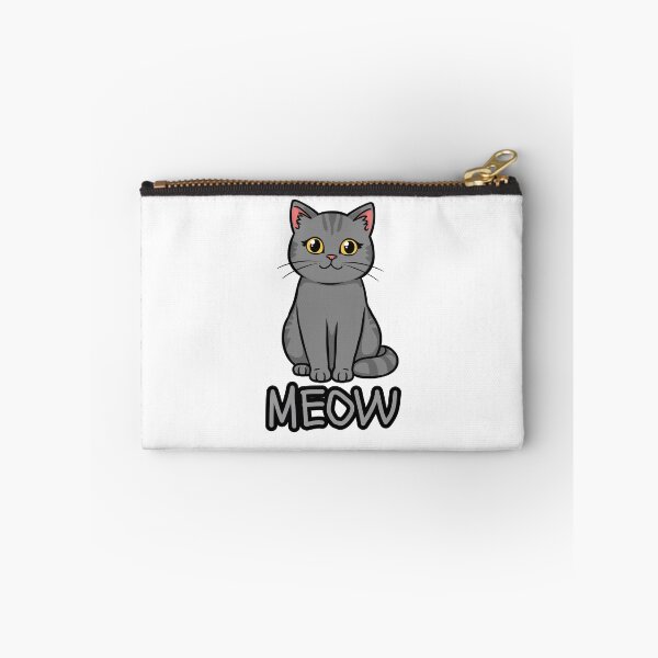 Item preview, Grey Cat Meow designed and sold by Digitaload.