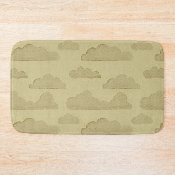 Item preview, Dreamtime Clouds Watercolor Pattern - Gold + Ochre designed and sold by Irene Estelle.