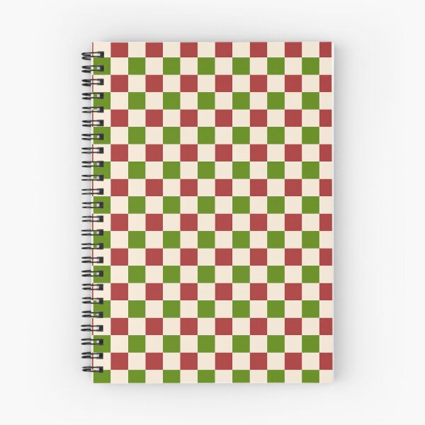 Item preview, Auburn, avocado green & antique white checkered designed and sold by Mint + Midnight.