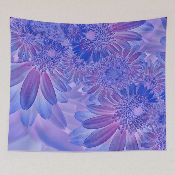 Item preview, Fractal Bloom Symphony – Abstract Mums in Purple designed and sold by Photo Decor Company LLC.