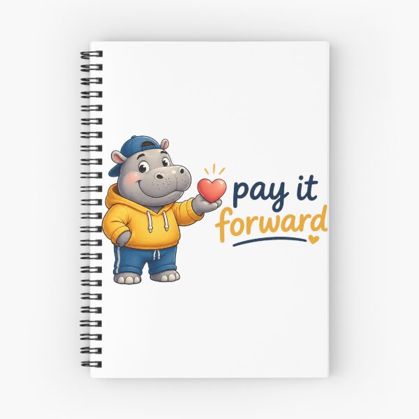 Item preview, Pay It Forward Inspirational Typography Design designed and sold by Newthingzy.