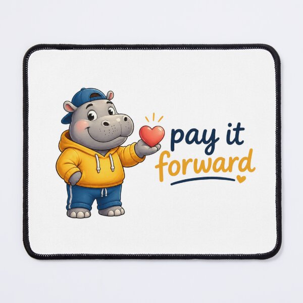 Item preview, Pay It Forward Inspirational Typography Design designed and sold by Newthingzy.