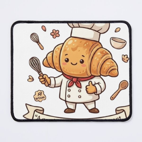 Item preview, Chef Croissant - A Good Friend is Essential designed and sold by Karol-7.