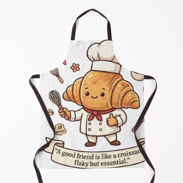 Item preview, Chef Croissant - A Good Friend is Essential designed and sold by Karol-7.