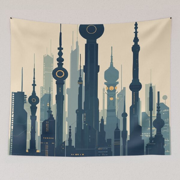 Item preview, The City That Comes Next designed and sold by AbstractAnom.