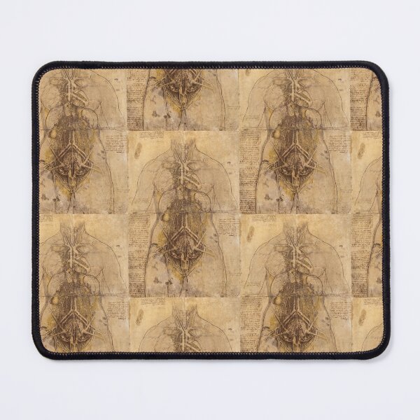 Item preview, The Female Anatomy by Leonardo da Vinci Renaissance Anatomical Study Print designed and sold by artofuniverse.