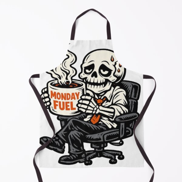 Item preview, The Exhausted Monday Skeleton designed and sold by NoriudaR.