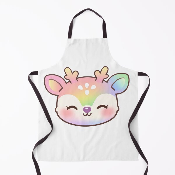 Item preview, Rainbow Pastel Deer Kawaii Cute Fawn Face with Dreamy designed and sold by Owcomm.