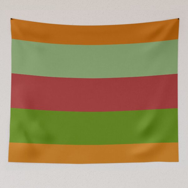 Item preview, Brown, green & red blocks designed and sold by Mint + Midnight.