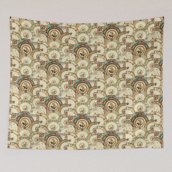 Item preview, Porcelana fina: Colección de platos decorativos de porcelana victoriana designed and sold by LouDSarG.