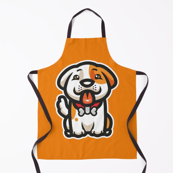 Item preview, Cute Puppy with Bone Collar – Adorable Dog Cartoon Design designed and sold by MerlinWear.