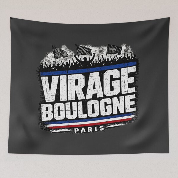 Item preview, Virage Boulogne Paris T-shirt – Supporters' atmosphere in the stands designed and sold by DreamInk Studio.