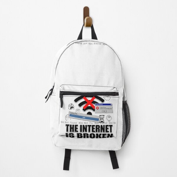Item preview, The Internet Is Broken – Chaotic 2000s Nostalgia Meme designed and sold by Prism-Bubble.