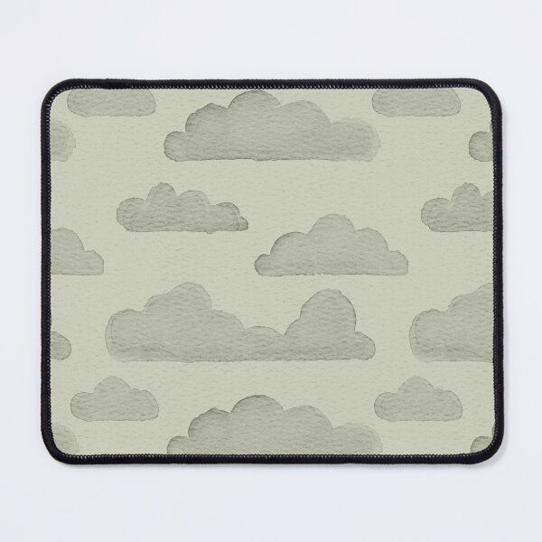 Item preview, Dreamtime Clouds Watercolor Pattern - Tea + Sage designed and sold by Irene Estelle.