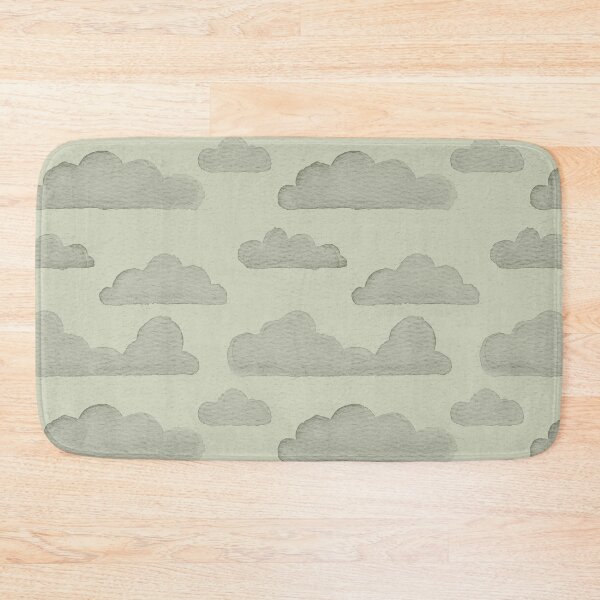 Item preview, Dreamtime Clouds Watercolor Pattern - Tea + Sage designed and sold by Irene Estelle.