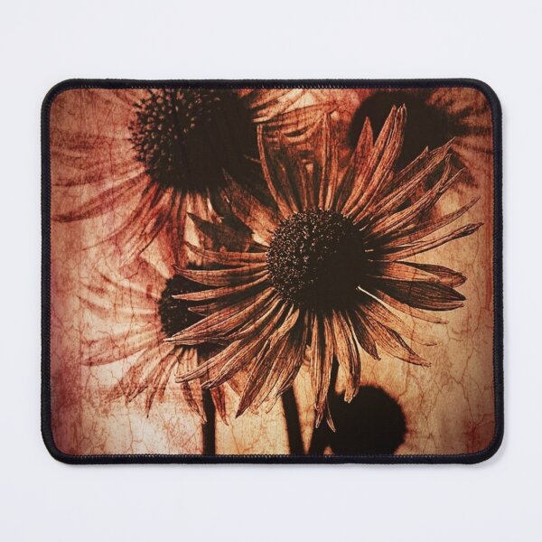 Item preview, Vintage Coneflowers | Warm Botanical Texture designed and sold by CunningMaskPrints.
