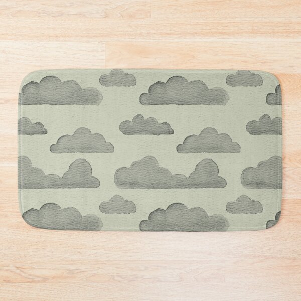 Item preview, Dreamtime Clouds Watercolor Pattern - Tea + Pine designed and sold by Irene Estelle.