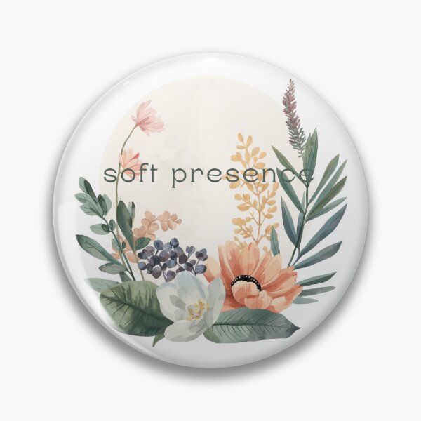 Item preview, Soft Presence Floral Design – Minimalist Botanical Aesthetic for Mindfulness & Calm Living designed and sold by Sixième Studio.