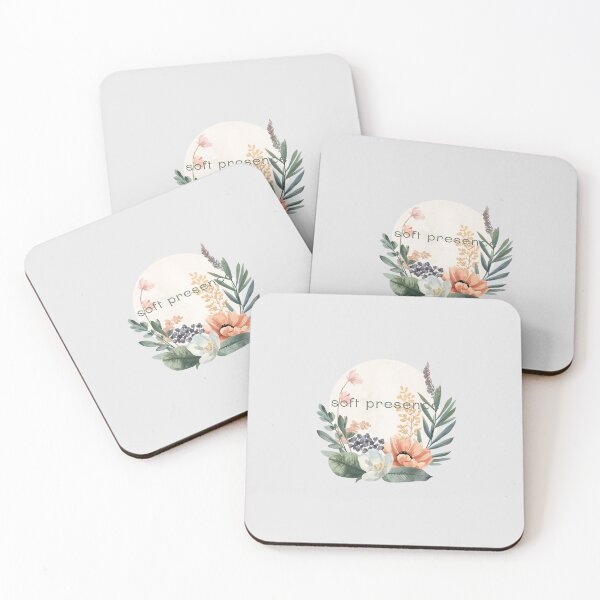 Item preview, Soft Presence Floral Design – Minimalist Botanical Aesthetic for Mindfulness & Calm Living designed and sold by Sixième Studio.