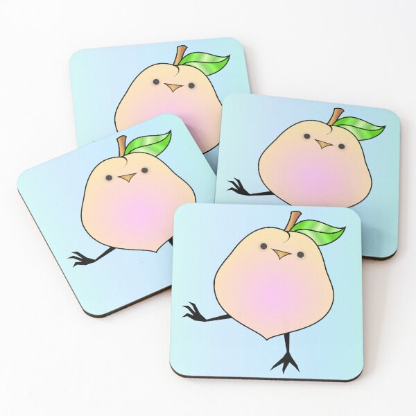 Item preview, Peach Bird designed and sold by fishbirdstudios.