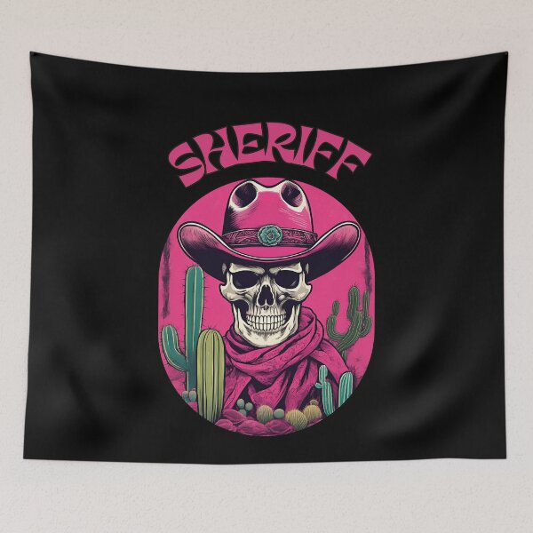 Artikelvorschau, Schädel-Sheriff entworfen und verkauft von wildforcedesign.
