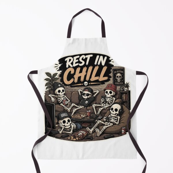 Item preview, Funny Dead Tired Skeletons Taking It Easy designed and sold by LOLKart.