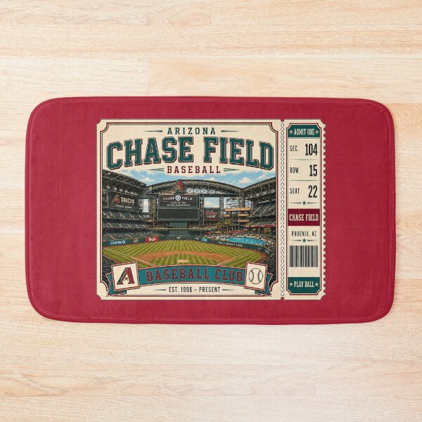 Item preview, Arizona Chase Field Vintage Ticket Shirt Pool Design Baseball Retro Phoenix Stadium Art designed and sold by GhostDawgs.