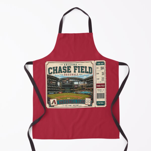 Item preview, Arizona Chase Field Vintage Ticket Shirt Pool Design Baseball Retro Phoenix Stadium Art designed and sold by GhostDawgs.