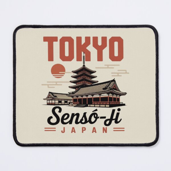 Item preview, Tokyo - Japan | Senso-ji Temple Vintage Travel Design designed and sold by Travel Souvenirs 30.